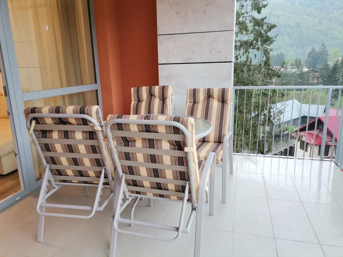 Morning Panoramic View Appartement Sinaia Buitenkant foto